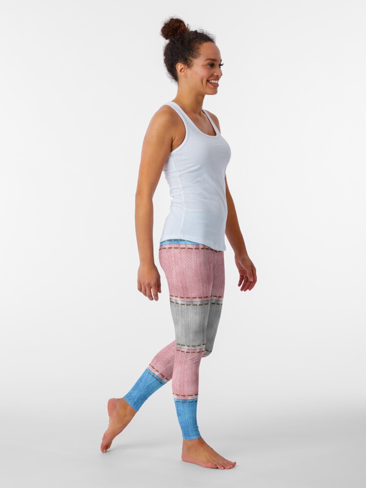 Alternate view of Transgender Denim Flag Leggings