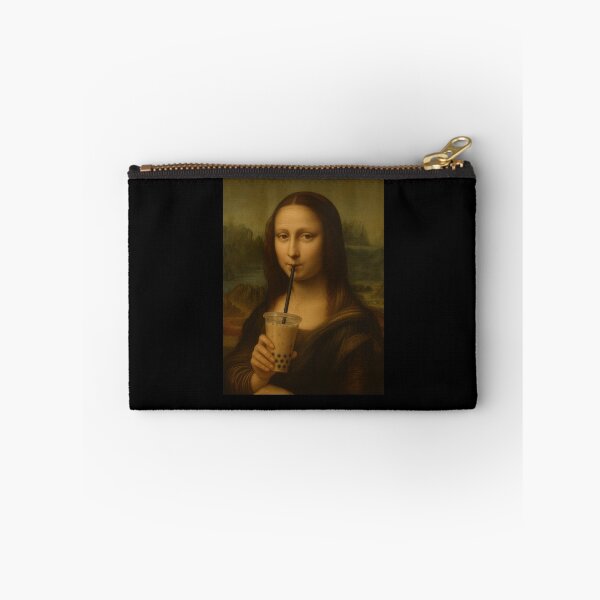 Item preview, Monalisa Painting Art Boba Tea Boys Girls Kids designed and sold by rafaeltto.