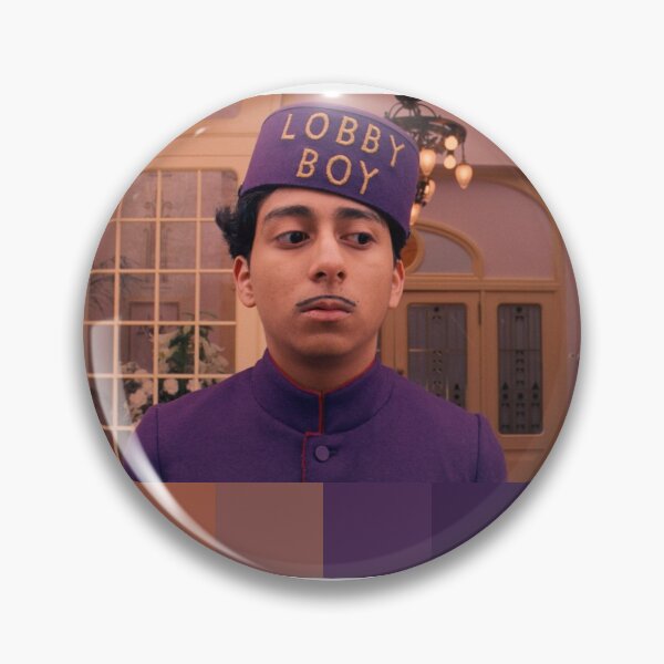 Item preview, The Grand Budapest Hotel – Lobby Boy Color Palette designed and sold by Frame by Frame.