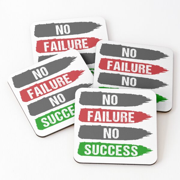 Item preview, NO FAILURE NO SUCCESS designed and sold by Sweta Dey.