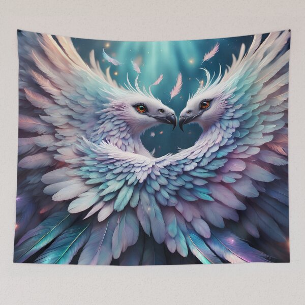 Item preview, Two Birds falling in love designed and sold by Erlin Rudho.