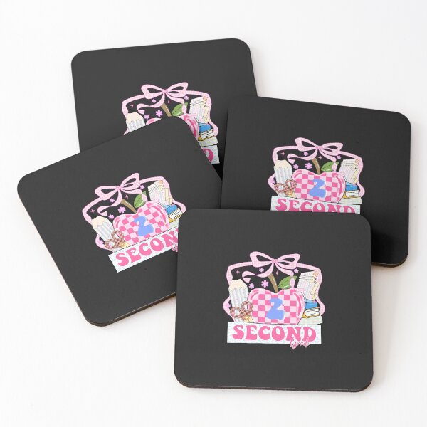 Item preview, Second Grade Apple Gingham Bow Books Coquette Back to School designed and sold by diyoor.