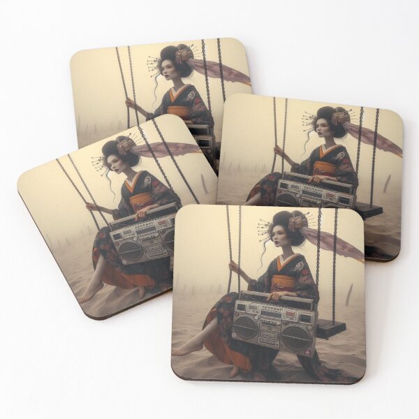 Item preview, "Geishacool: Beats and Balance in the Dunes" designed and sold by Print Fiction.
