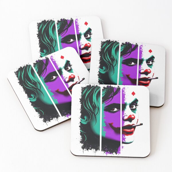 Item preview, Female Joker street art style designed and sold by Fab-Haven.