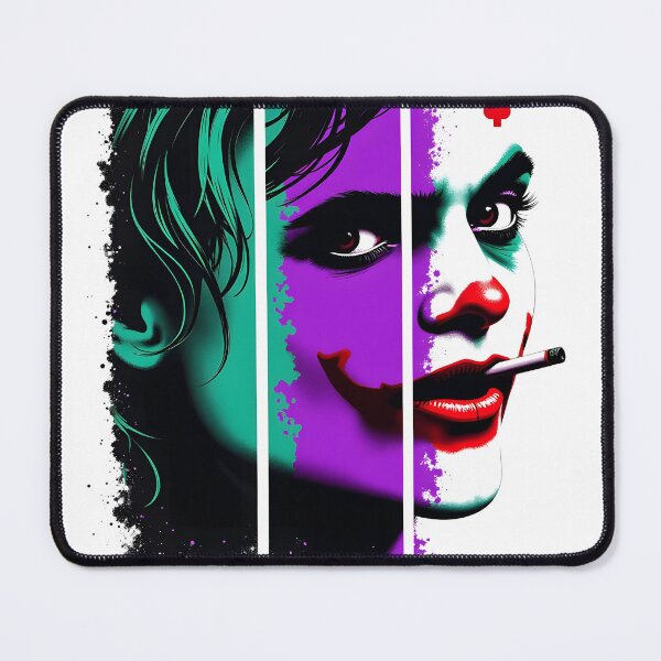 Item preview, Female Joker street art style designed and sold by Fab-Haven.