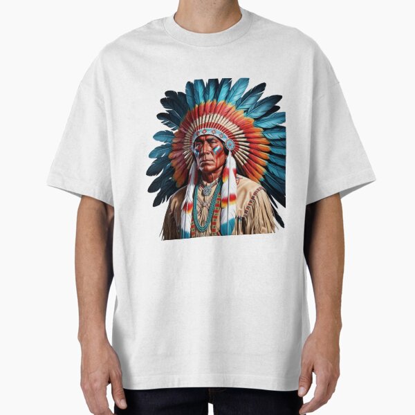 Item preview,  Resplendent Native American Chief designed and sold by artistmagicshop.