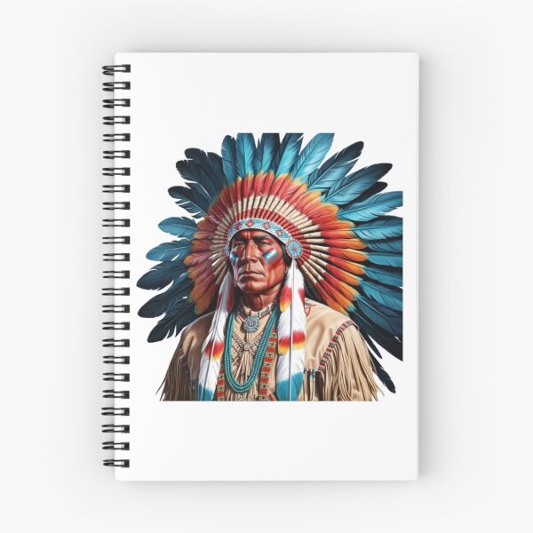 Item preview,  Resplendent Native American Chief designed and sold by artistmagicshop.