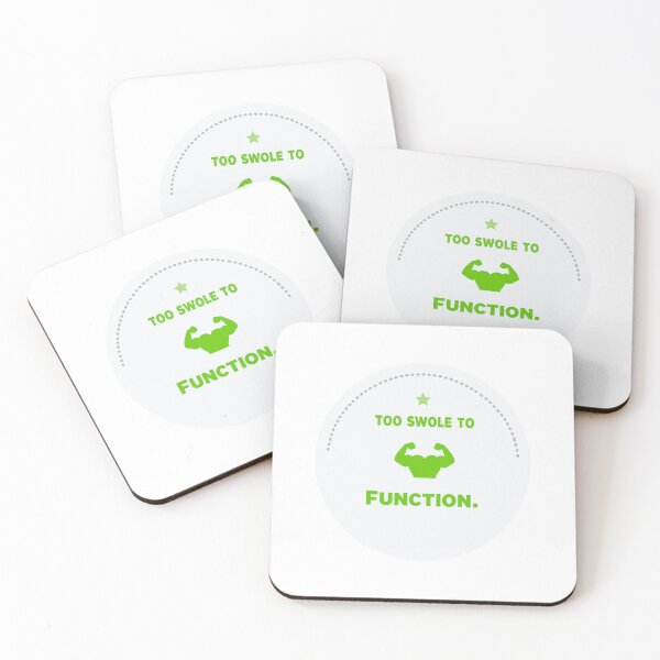 Item preview, Too Swole to Function – Funny Gym Quote Design for Lifters & Fitness Fans designed and sold by TubaPrints.