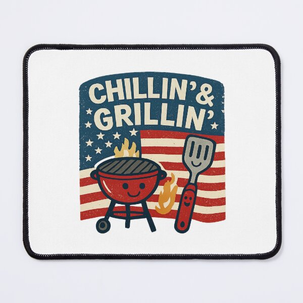 Item preview, Chillin and grillin designed and sold by ManikRaja.