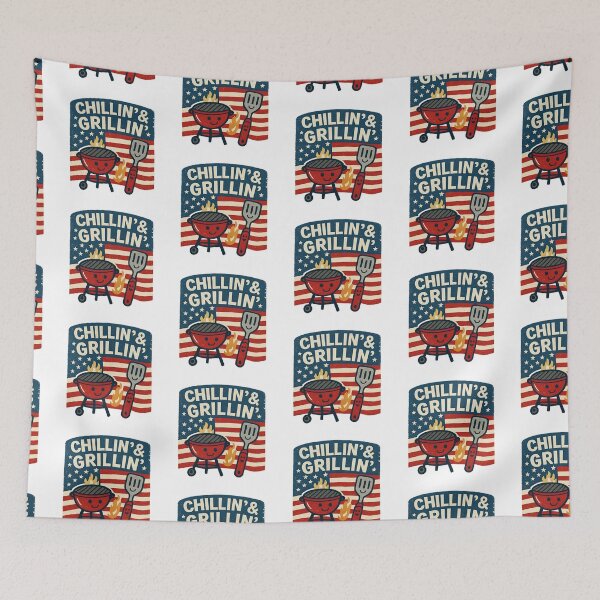 Item preview, Chillin and grillin designed and sold by ManikRaja.