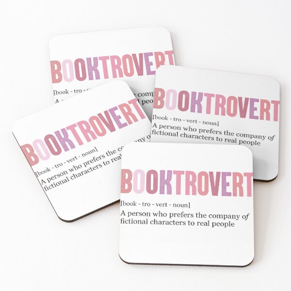 Item preview, Booktrovert Definition – Funny Book Lover Word Art Design designed and sold by haitrieuic96.