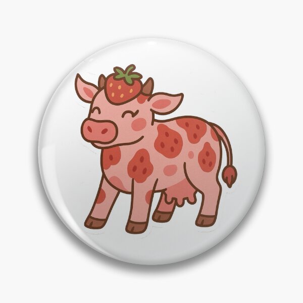 Item preview, Strawberry cow designed and sold by VultraVi.