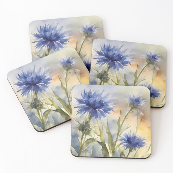 Item preview, Cornflowers on Meadow designed and sold by CalmnessbyChoice.
