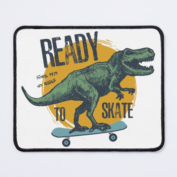 Item preview, skating dinosaur vector design tshirt designed and sold by anandsiva2703.