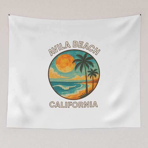 Item preview, Avila Beach - California designed and sold by inkNext.