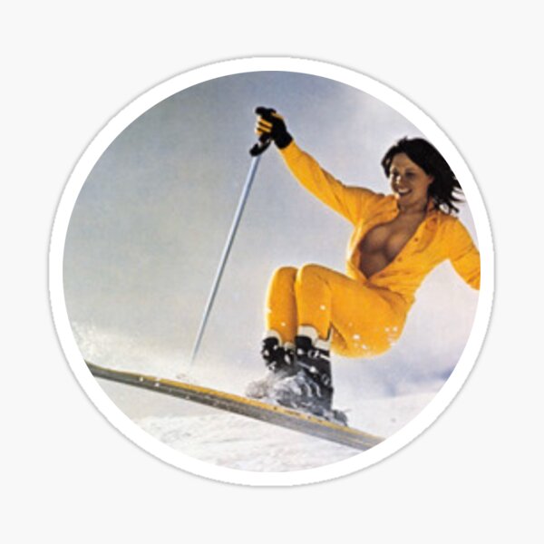 Item preview, Vintage skier '70 '80 '90  designed and sold by Skiamo Store.