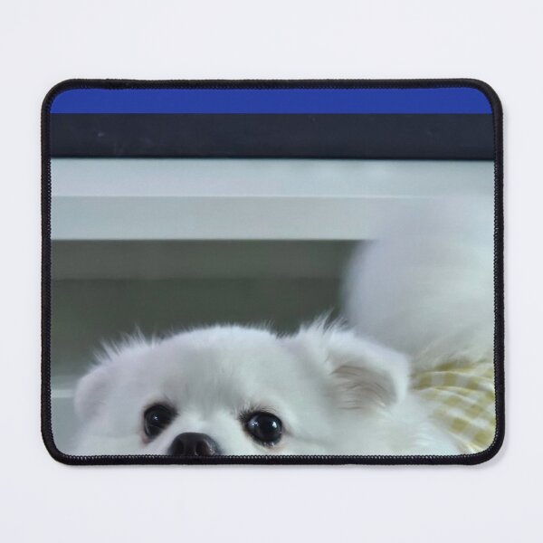 Item preview, white dog designed and sold by 7pitz.