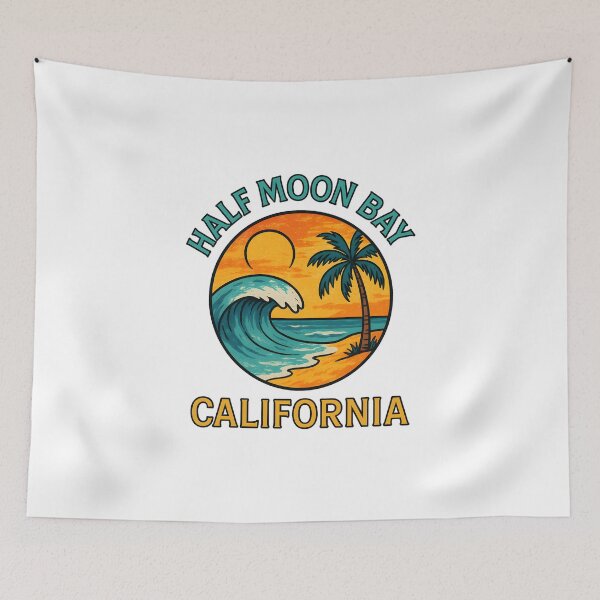 Item preview, Half Moon Bay - California designed and sold by inkNext.