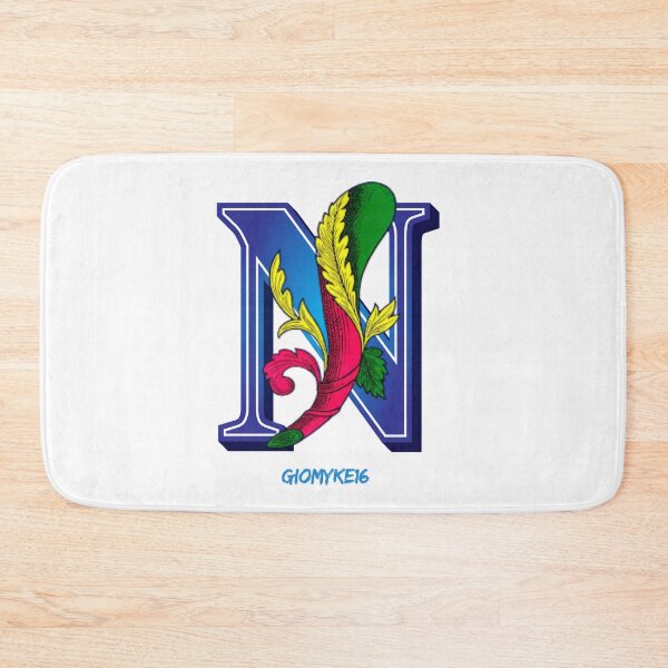 Item preview, Lettera N con Asso di Bastoni – Stile Napoletano Street Art | GIOMYKE16 designed and sold by Giomyke16.