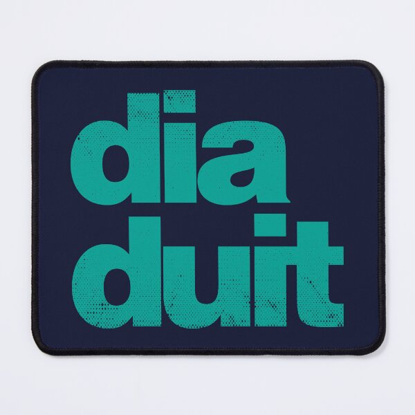 Item preview, Dia Duit - Hello as Gaeilge - Irish - Green designed and sold by unrealindeed.