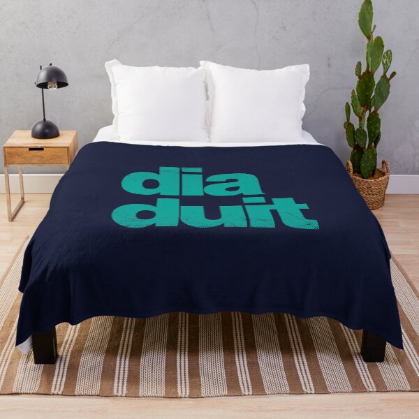 Item preview, Dia Duit - Hello as Gaeilge - Irish - Green designed and sold by unrealindeed.