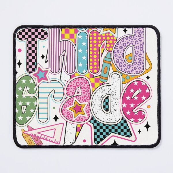 Item preview, Third Grade, Preppy Back to School designed and sold by cawtoon.