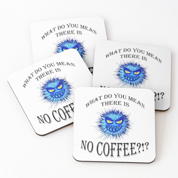 Item preview, No Coffee - Angry Alien designed and sold by ColorfulCortex.