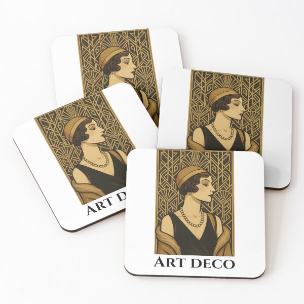 Item preview, Gilded Glamour – Art Deco Lady designed and sold by Fleetwood1994.