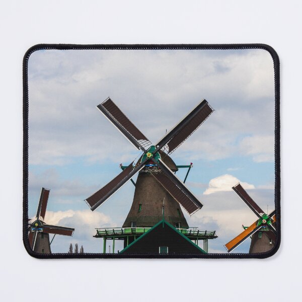 Item preview, Three Classic Windmills, Zaanse Schans – Netherlands designed and sold by expat-camera.