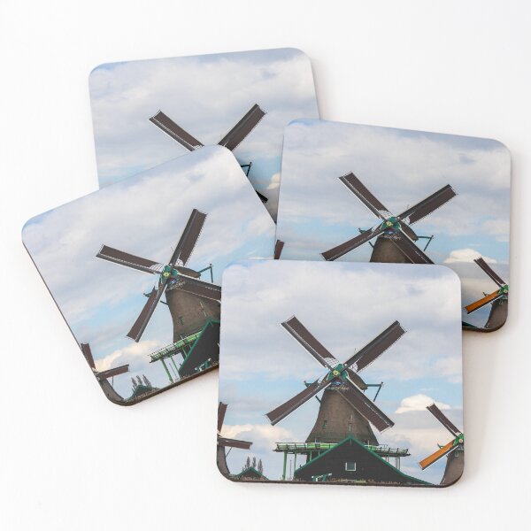 Item preview, Three Classic Windmills, Zaanse Schans – Netherlands designed and sold by expat-camera.
