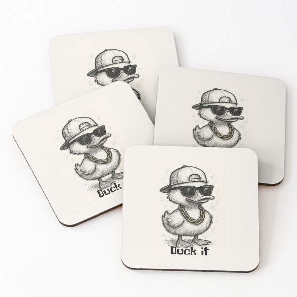 Item preview, Duck, funny, gangsta,  designed and sold by ZaKvaszony.