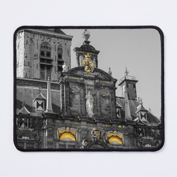 Item preview, City Hall Facade, Delft – Selective Gold designed and sold by expat-camera.