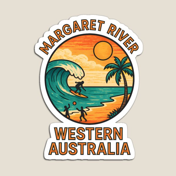 Artikel-Vorschau von Margaret River – Westaustralien, designt und verkauft von inkNext.