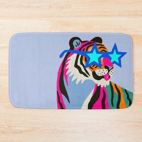 Item preview, Colorful Star Tiger designed and sold by Itouchedabee.
