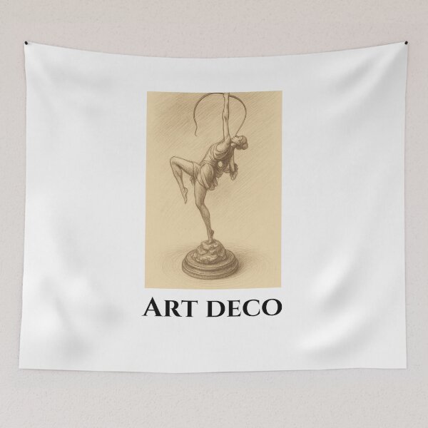 Item preview, Graceful Archer – Sepia Art Print designed and sold by Fleetwood1994.