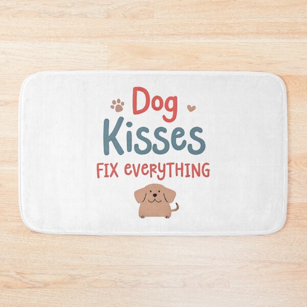 Item preview, Dog Kisses Fix Everything - Cute & Healing Dog Shirt designed and sold by Just You Tee | Say It Loud, Wear It Proud.