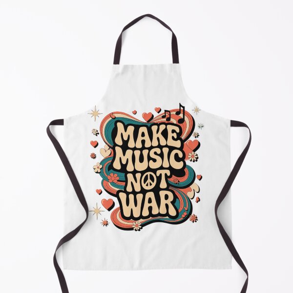 Item preview, Make music not war designed and sold by Buffy Butler.
