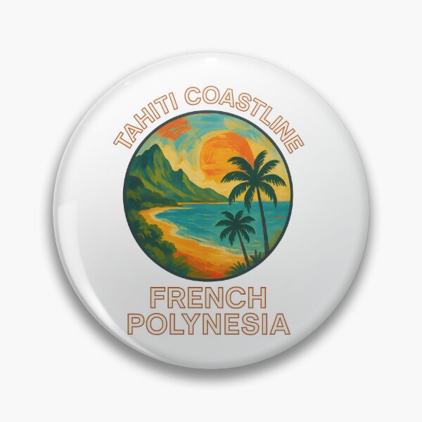 Item preview, Tahiti Coastline - French Polynesia designed and sold by inkNext.