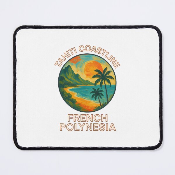 Item preview, Tahiti Coastline - French Polynesia designed and sold by inkNext.