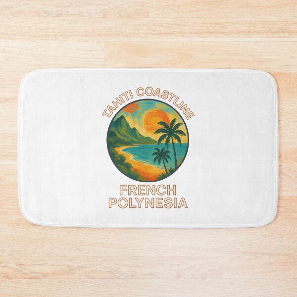 Item preview, Tahiti Coastline - French Polynesia designed and sold by inkNext.