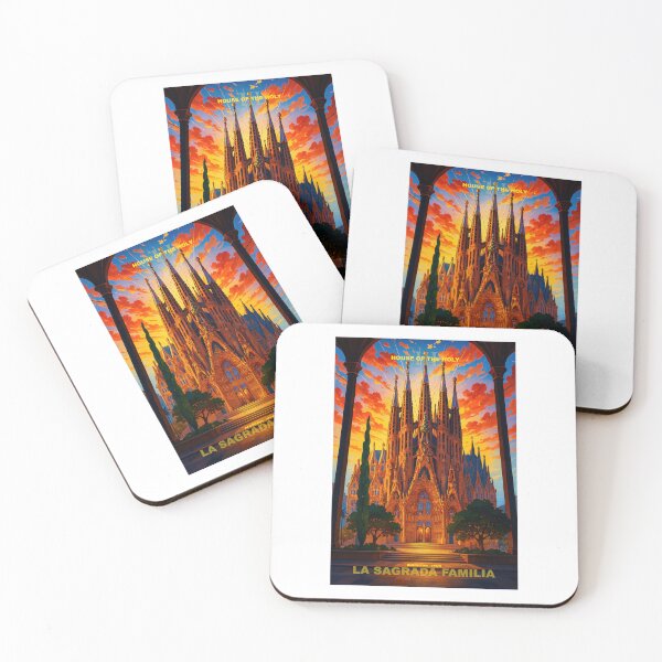 Item preview, LA SAGRADA FAMILIA - Five Fingers in the Sky - House of the Holy 3 designed and sold by Earth Celebration Designs.