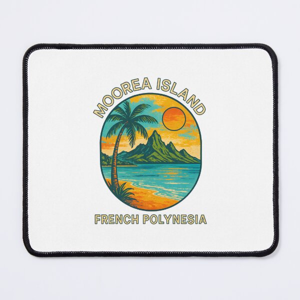 Item preview, Moorea Island - French Polynesia designed and sold by inkNext.