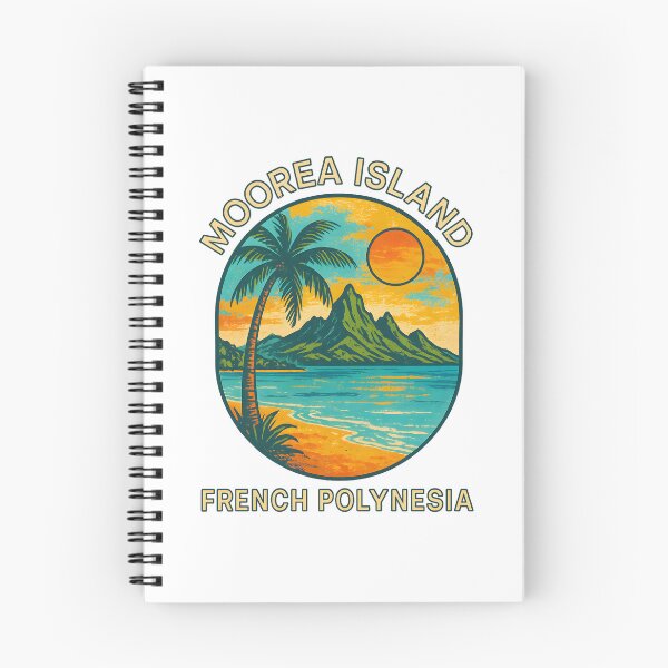 Item preview, Moorea Island - French Polynesia designed and sold by inkNext.