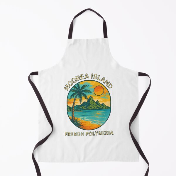 Item preview, Moorea Island - French Polynesia designed and sold by inkNext.