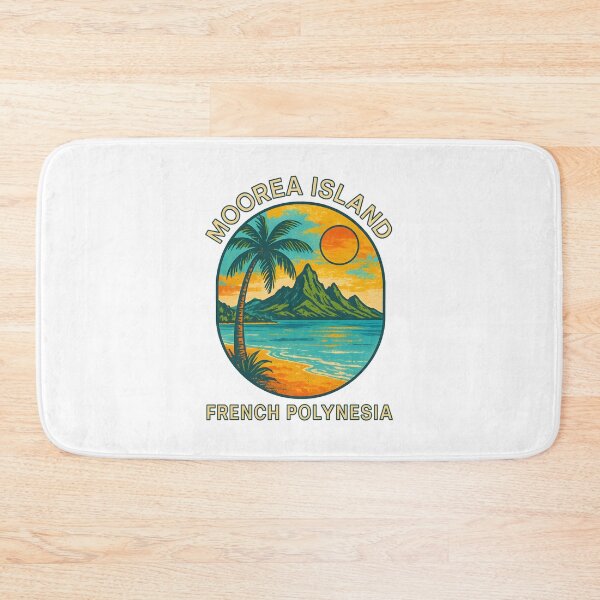 Item preview, Moorea Island - French Polynesia designed and sold by inkNext.