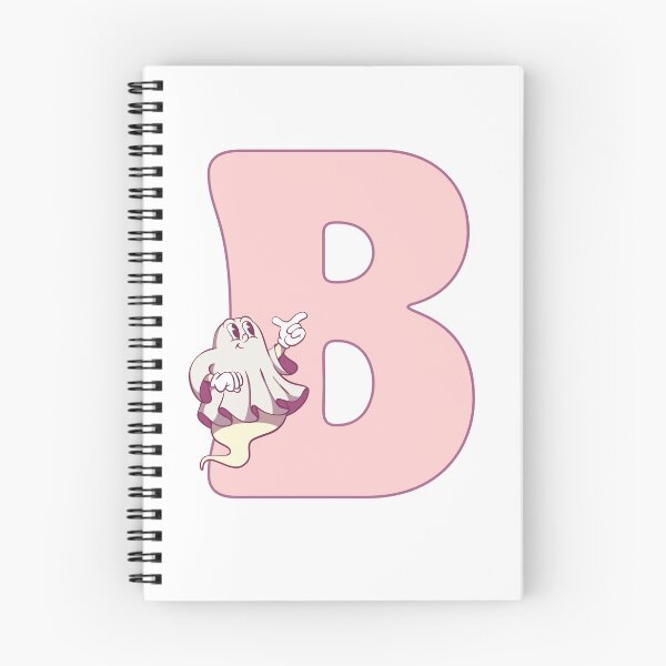 Item preview, Pink groovy letter B designed and sold by Britishdelights.