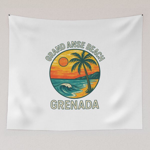 Item preview, Grand Anse Beach - Grenada designed and sold by inkNext.