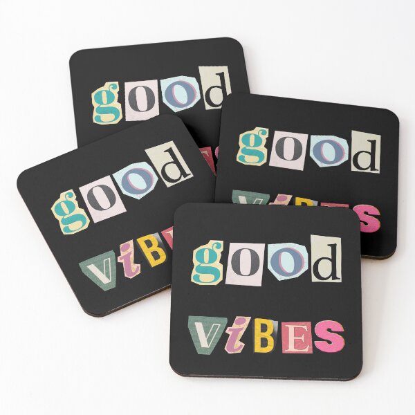Item preview, Good Vibes Text Art designed and sold by MurellosArt.