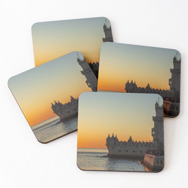 Item preview, Belém Tower at Sunset, Lisbon designed and sold by expat-camera.