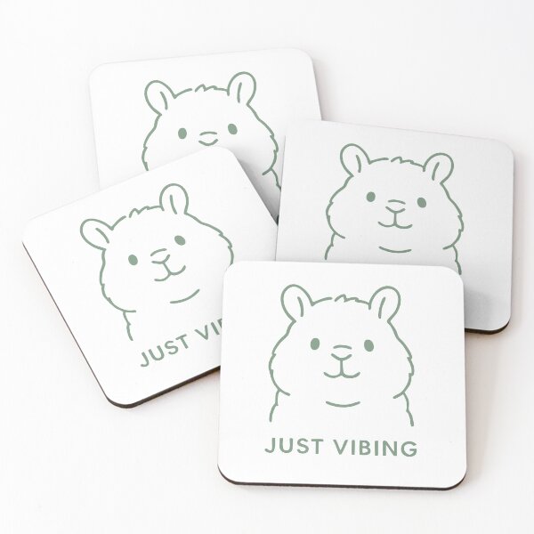 Item preview, Chill Critter – Hamster - Minimalist Animal Portrait Series designed and sold by Cuckoo Parrot.